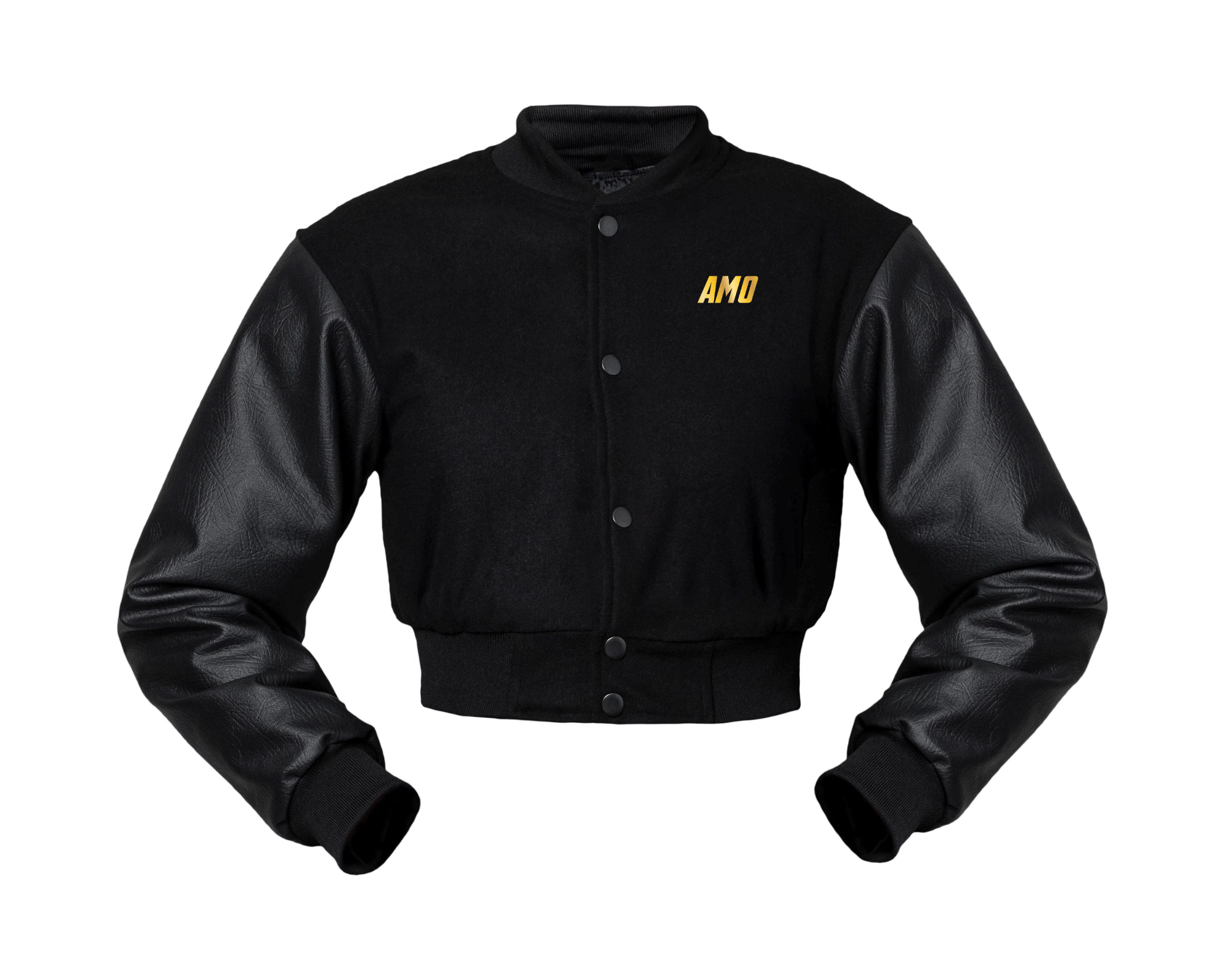 Cropped AMO Varsity Jacket (Women's)